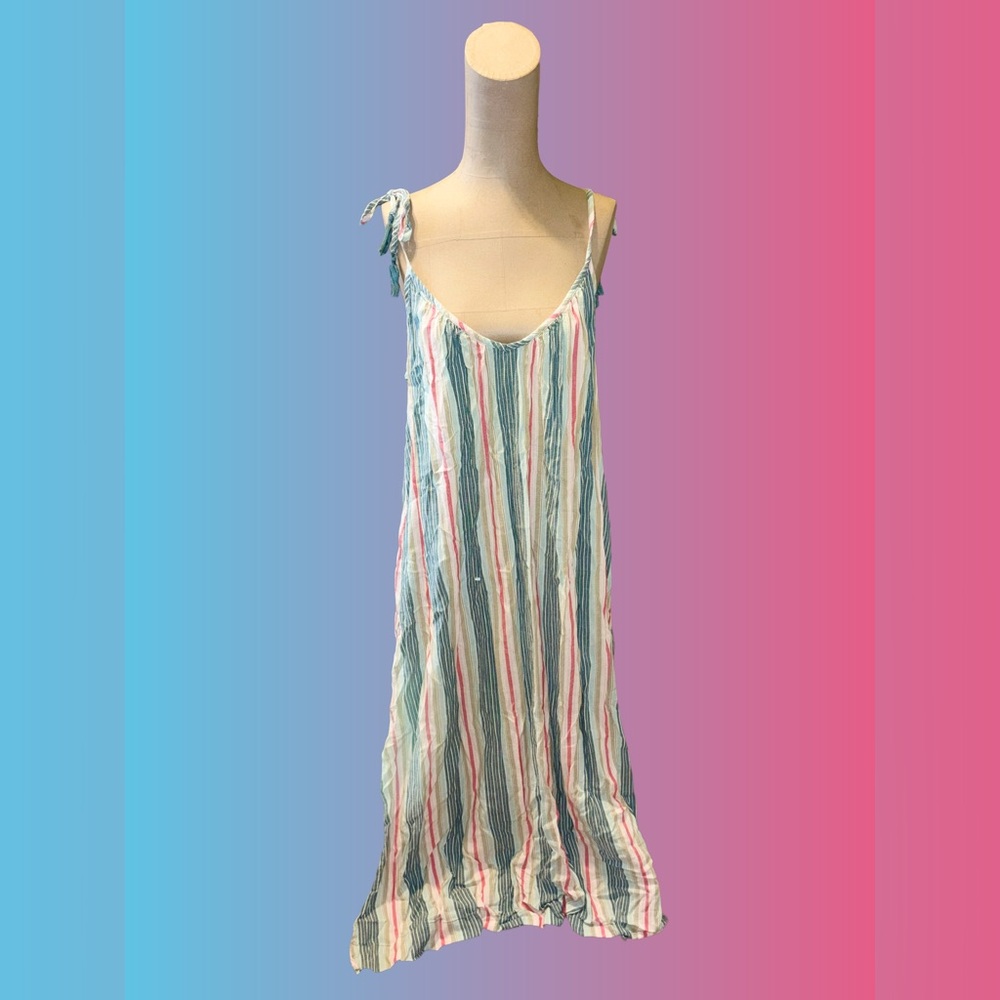 Old Navy Multicolor Striped Dress
